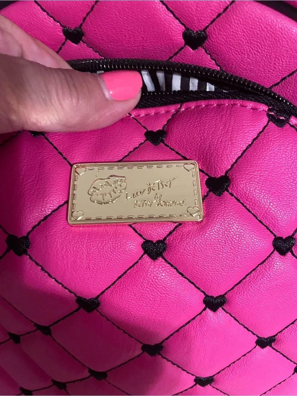 Betsey Johnson stylish fuchsia